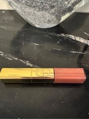 Rare Color 520 Rouge Dior Liquid Sequin Duo Lipstick Limited Edition New No Box